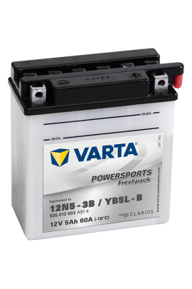 5Ah Varta 12V 505 012 003 A514 FP