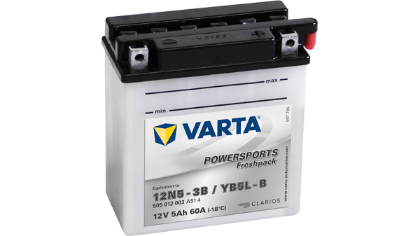 Аккумулятор 5Ah Varta 12V 505 012 003 A514 FP