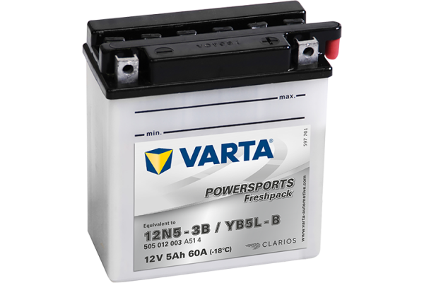 Аккумулятор 5Ah Varta 12V 505 012 003 A514 FP