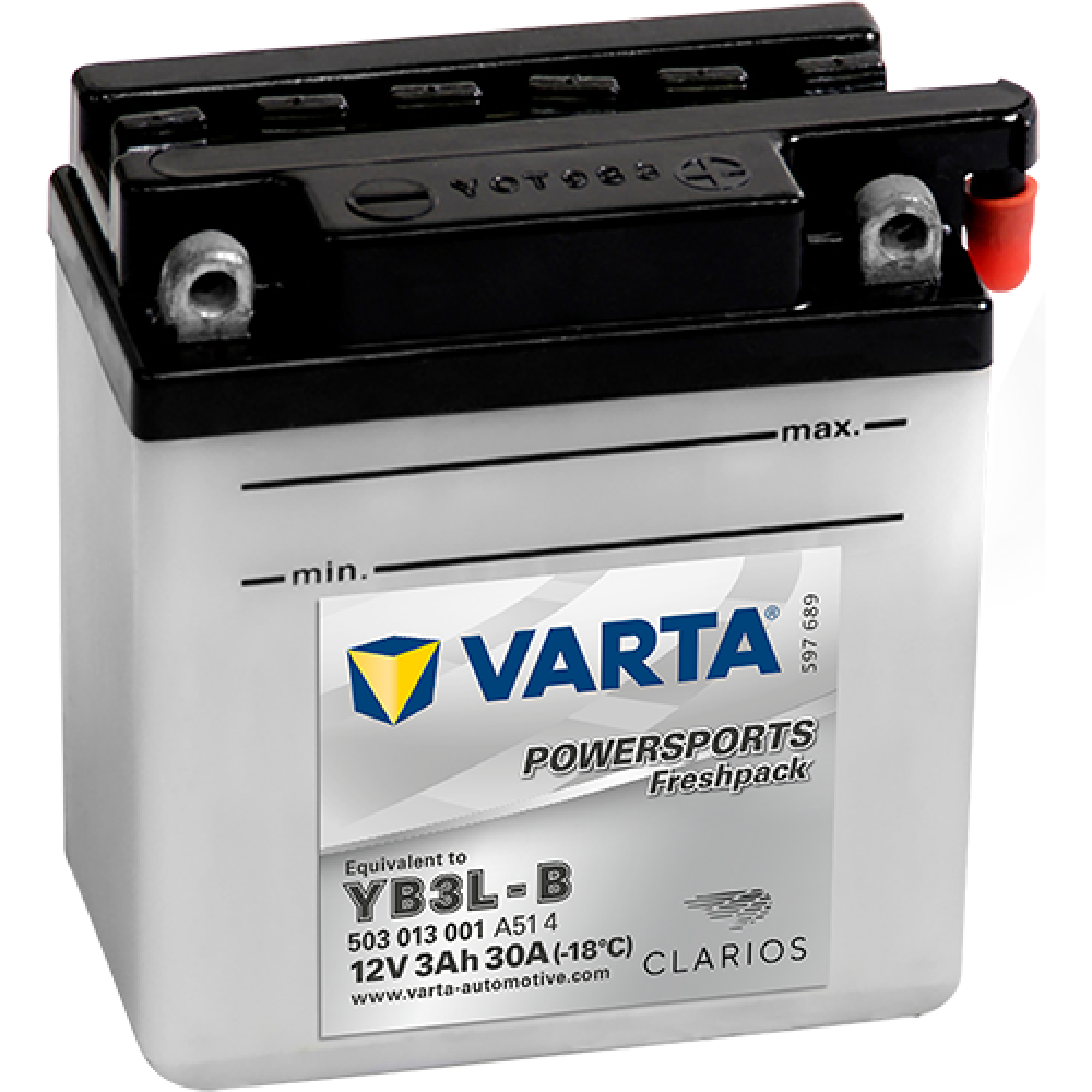 Аккумулятор 3Ah Varta 12V 503 013 001 A514 FP