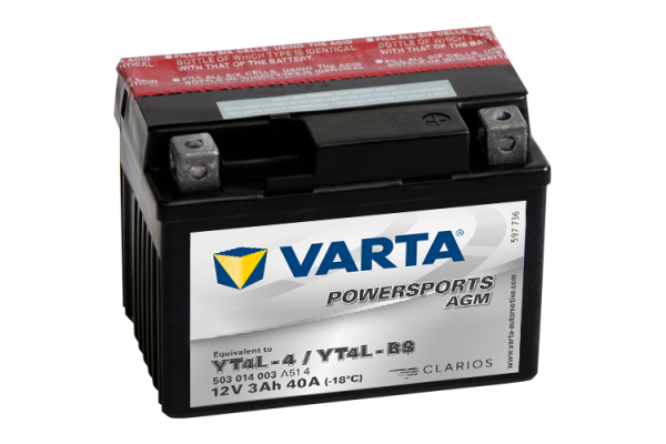 Аккумулятор 3Ah Varta 12V 503 014 003 A514 AGM