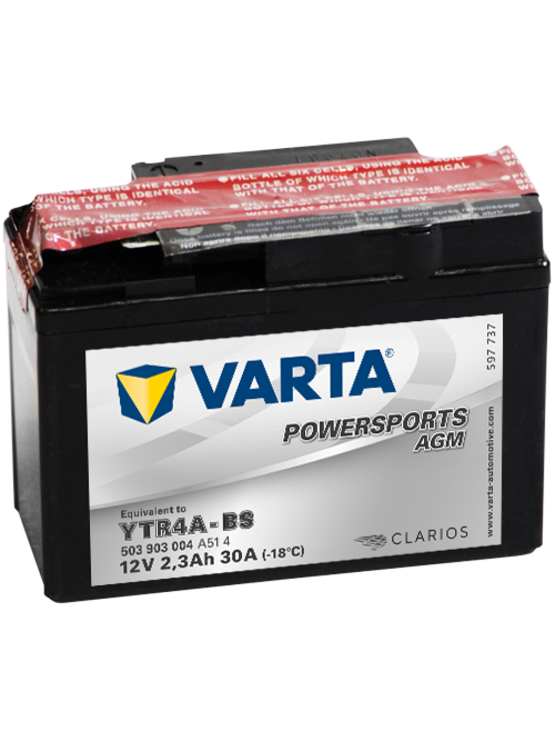 3Ah Varta 12V 503 903 004 A514 AGM
