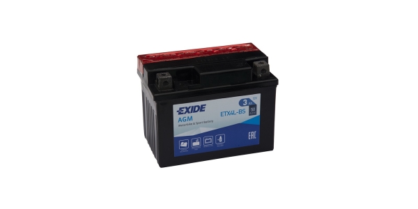 Аккумулятор Exide ETX4L-BS