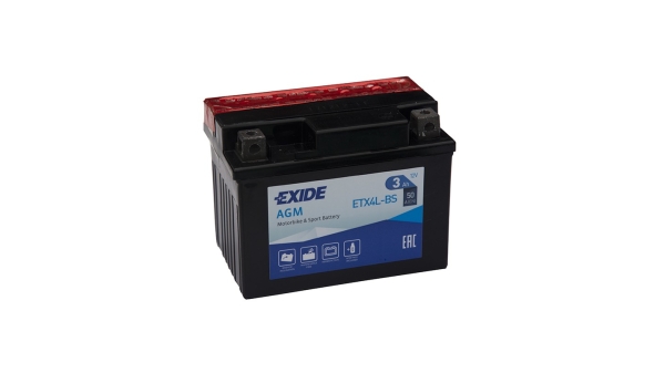 Аккумулятор Exide ETX4L-BS