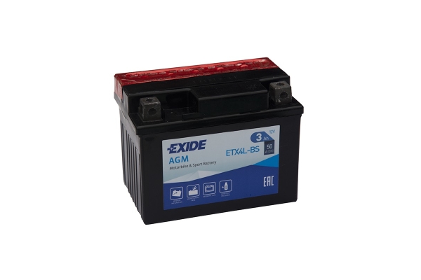 Аккумулятор Exide ETX4L-BS