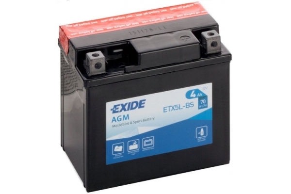Аккумулятор Exide ETX5L-BS