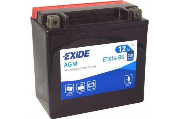 Аккумулятор Exide ETX14-BS