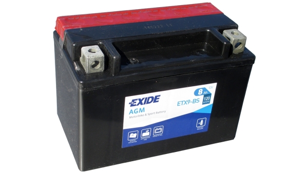 Аккумулятор Exide ETX9-BS