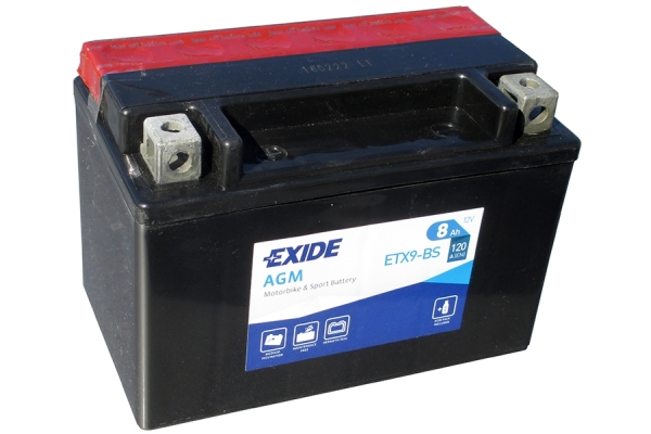Аккумулятор Exide ETX9-BS