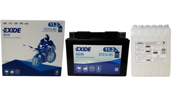 Аккумулятор Exide ETZ14-BS