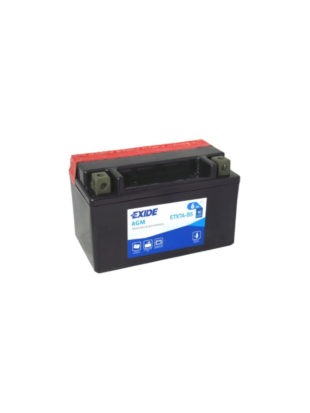 Exide ETX7А-BS