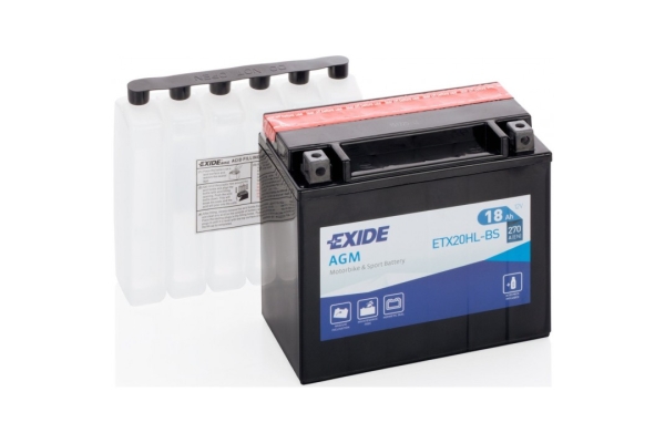 Аккумулятор Exide ETX20HL-BS