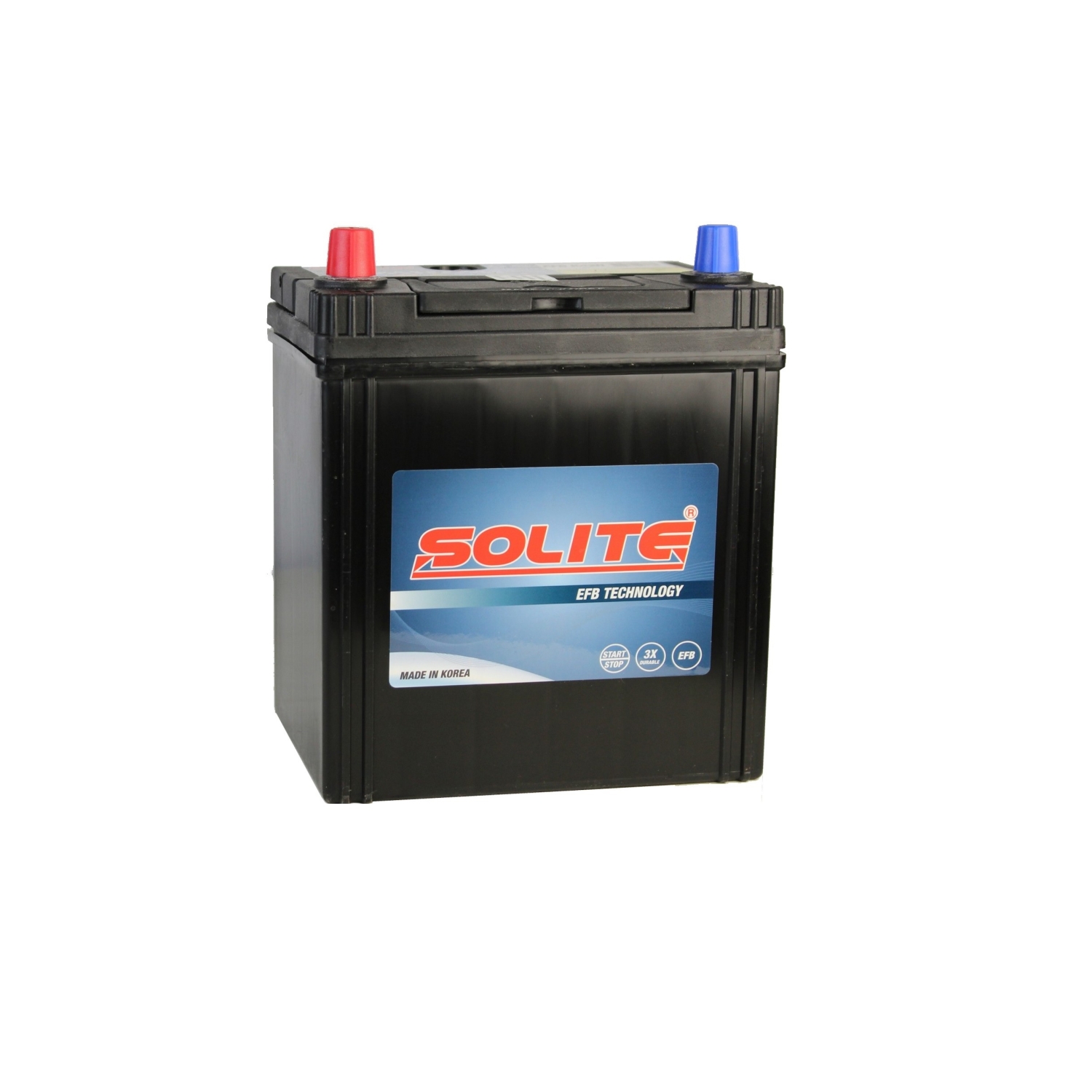 Solite EFB K42R, 38 Ач, прямая полярность, 187x130x219 мм, 360 Ампер — купить в Санкт-Петербурге