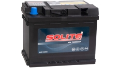 Solite AGM 60, 60 Ач, обратная полярность, 242x175x190 мм, 640 Ампер — купить в Санкт-Петербурге