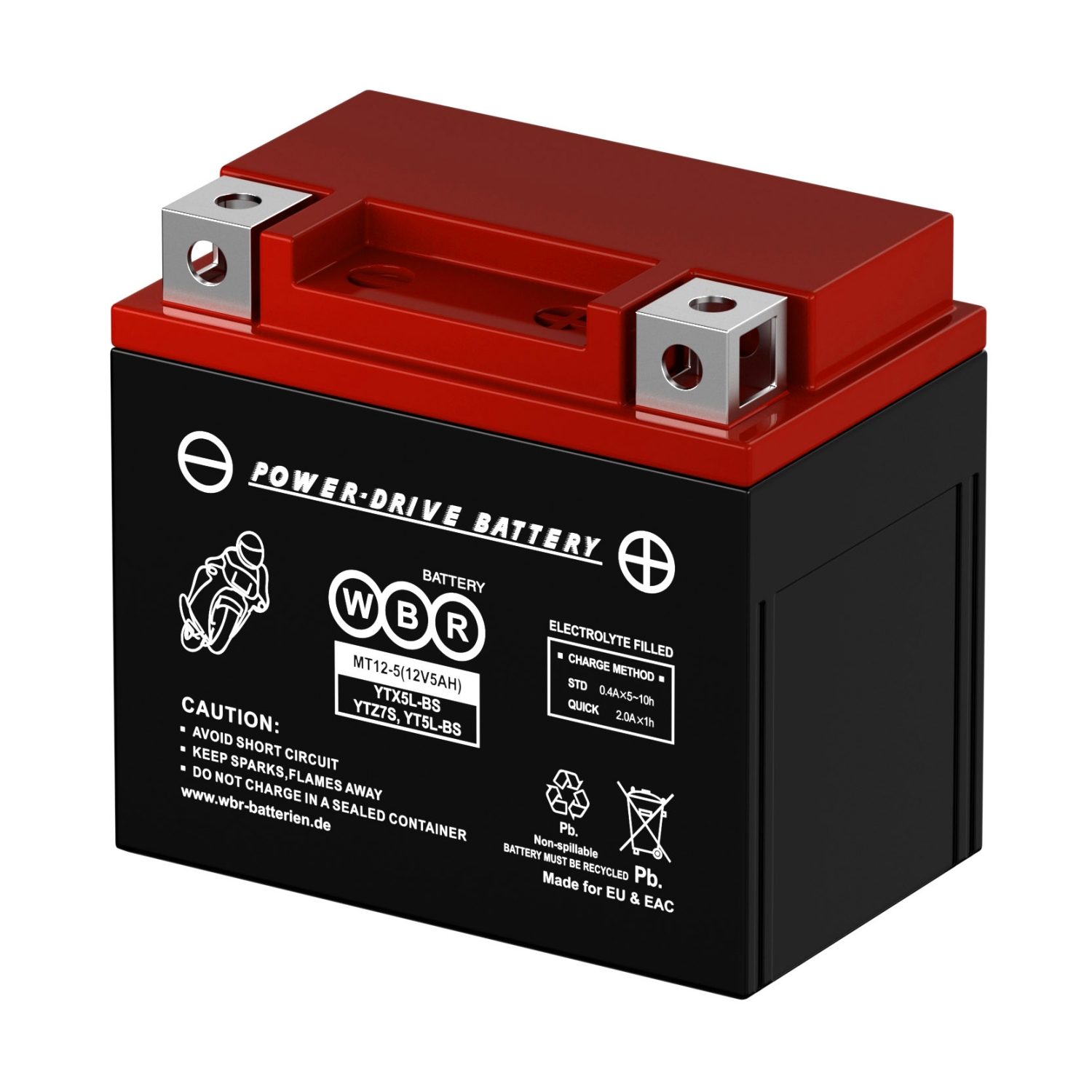 Аккумулятор WBR MT 12-5 YTX5L-BS