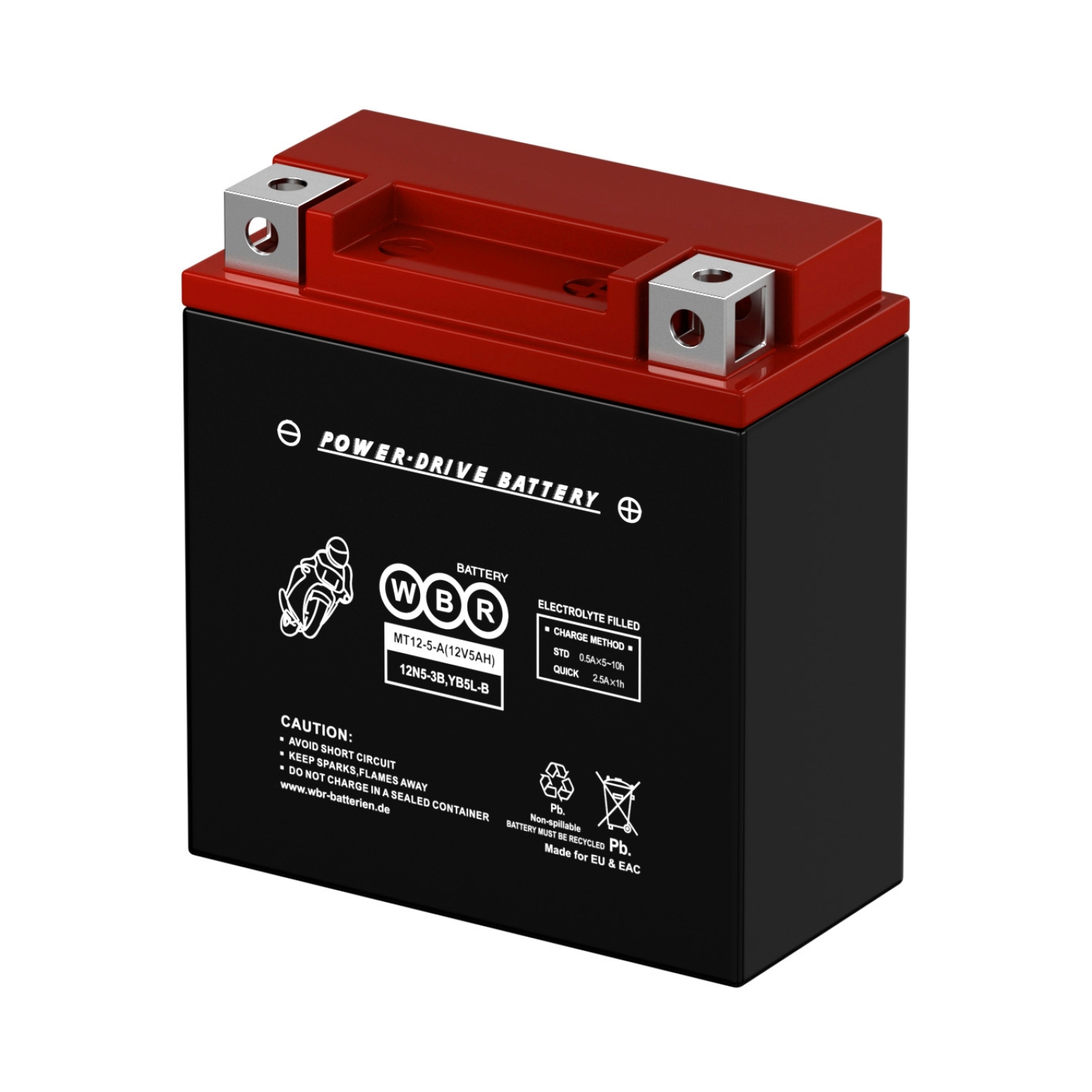 Аккумулятор WBR MT 12-5-A YB5L-B