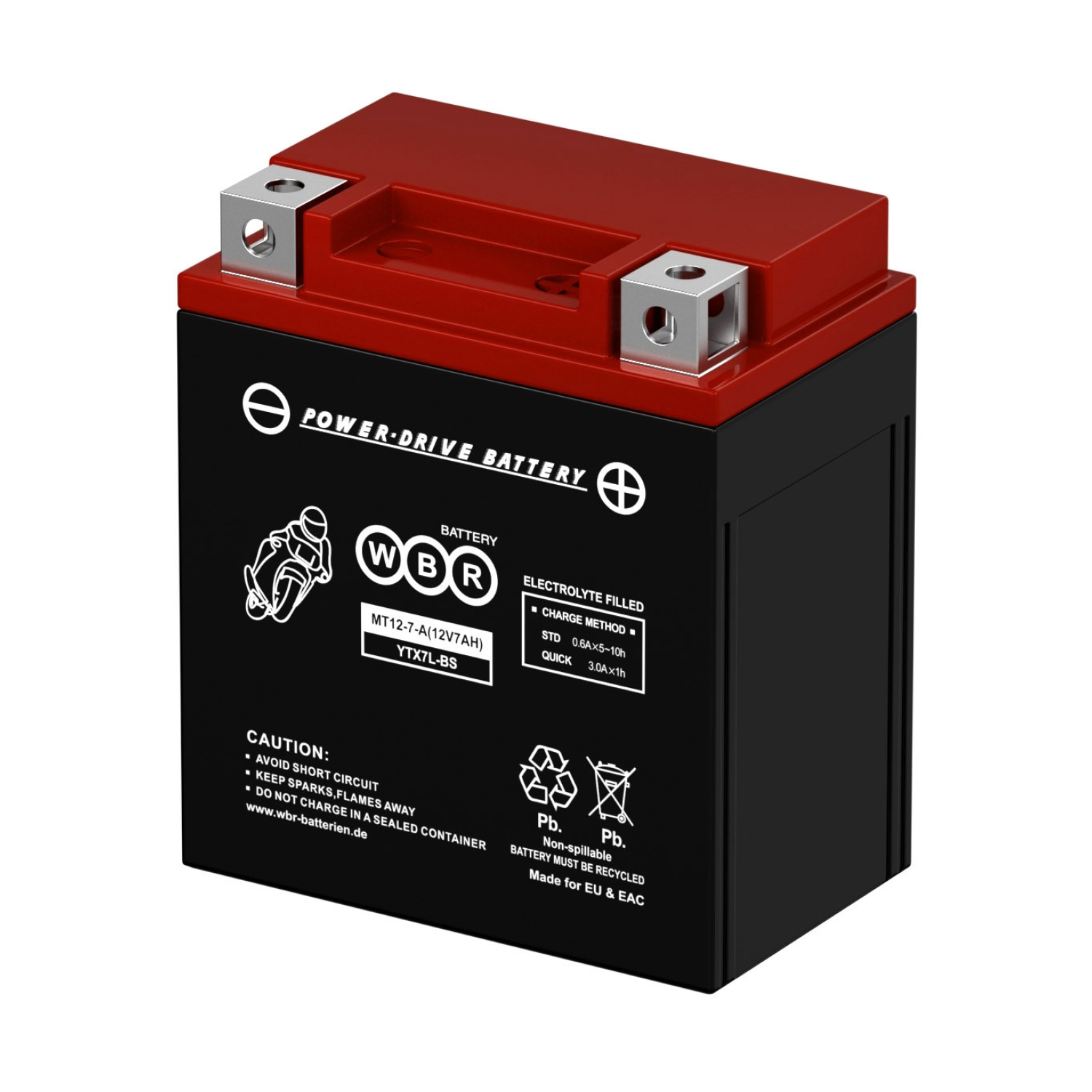 Аккумулятор WBR MT 12-7-A YTX7L-BS