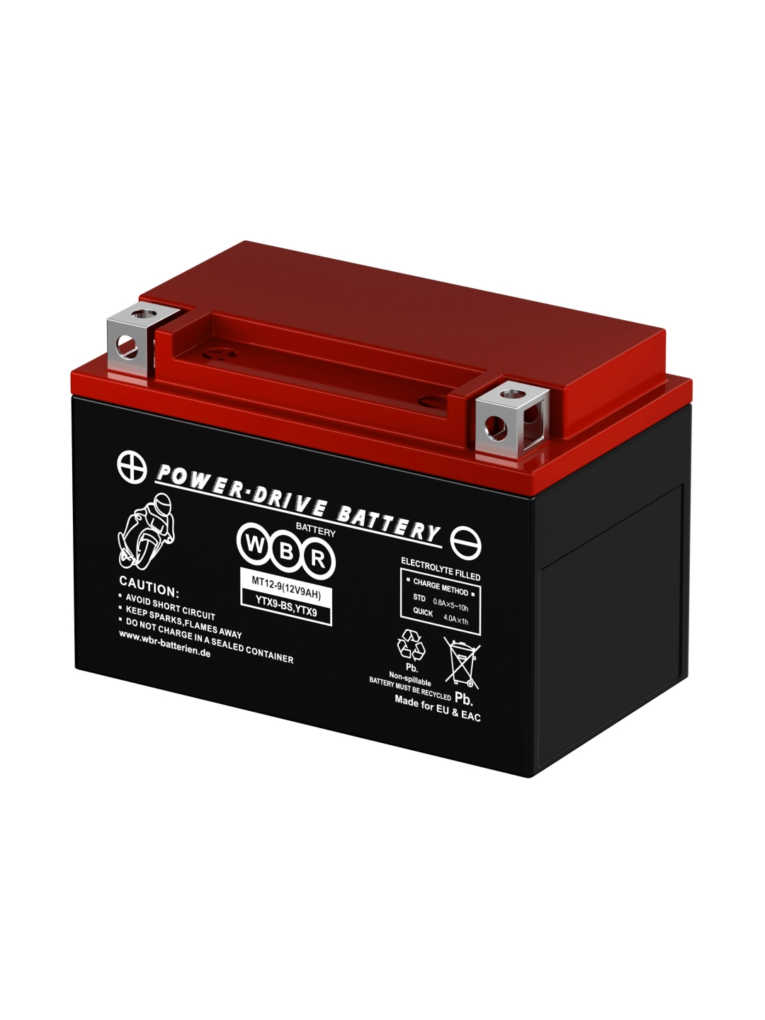 WBR MT 12-9 YTX9-BS
