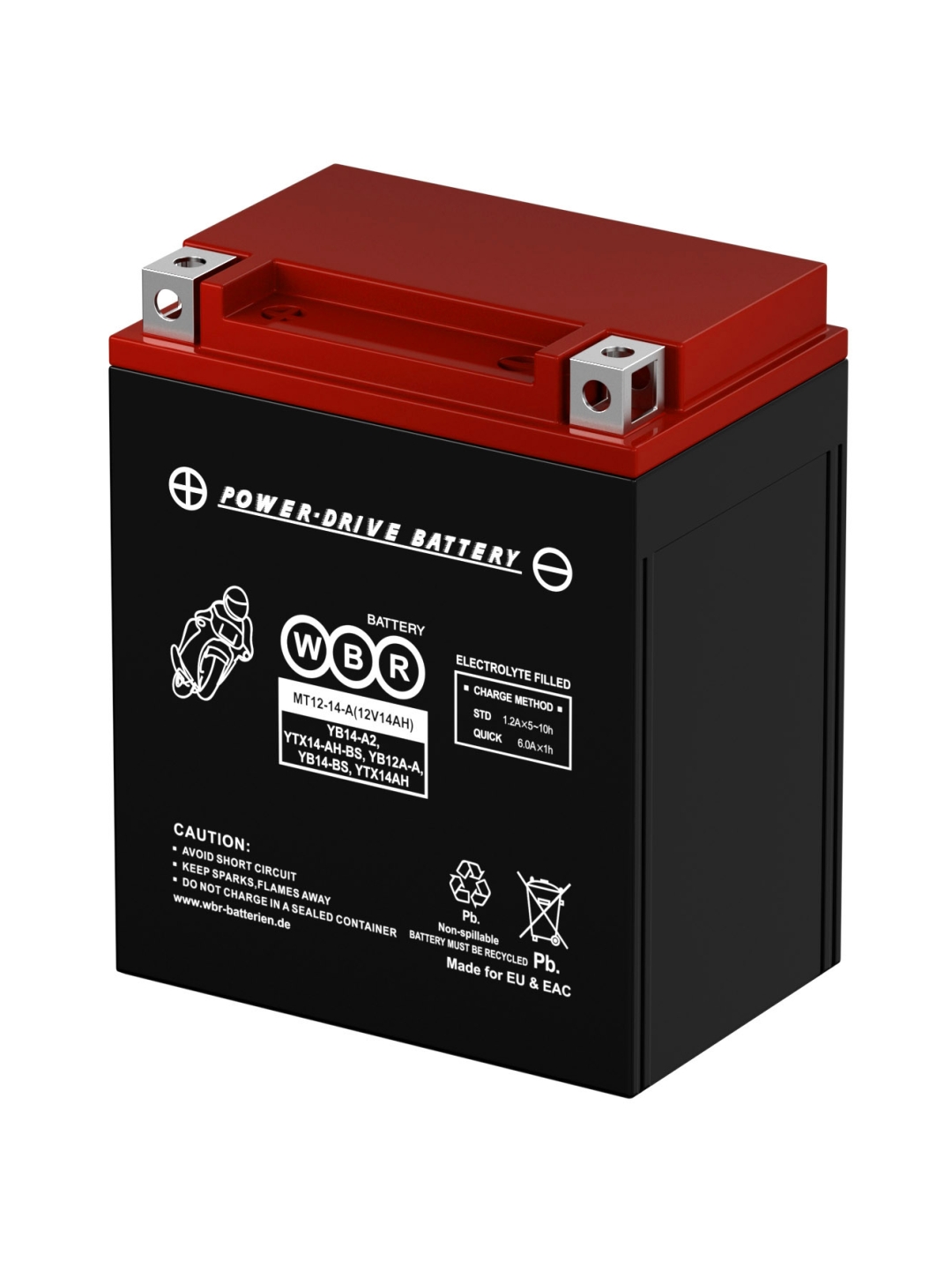 WBR MT 12-14-A YTX14AH-BS