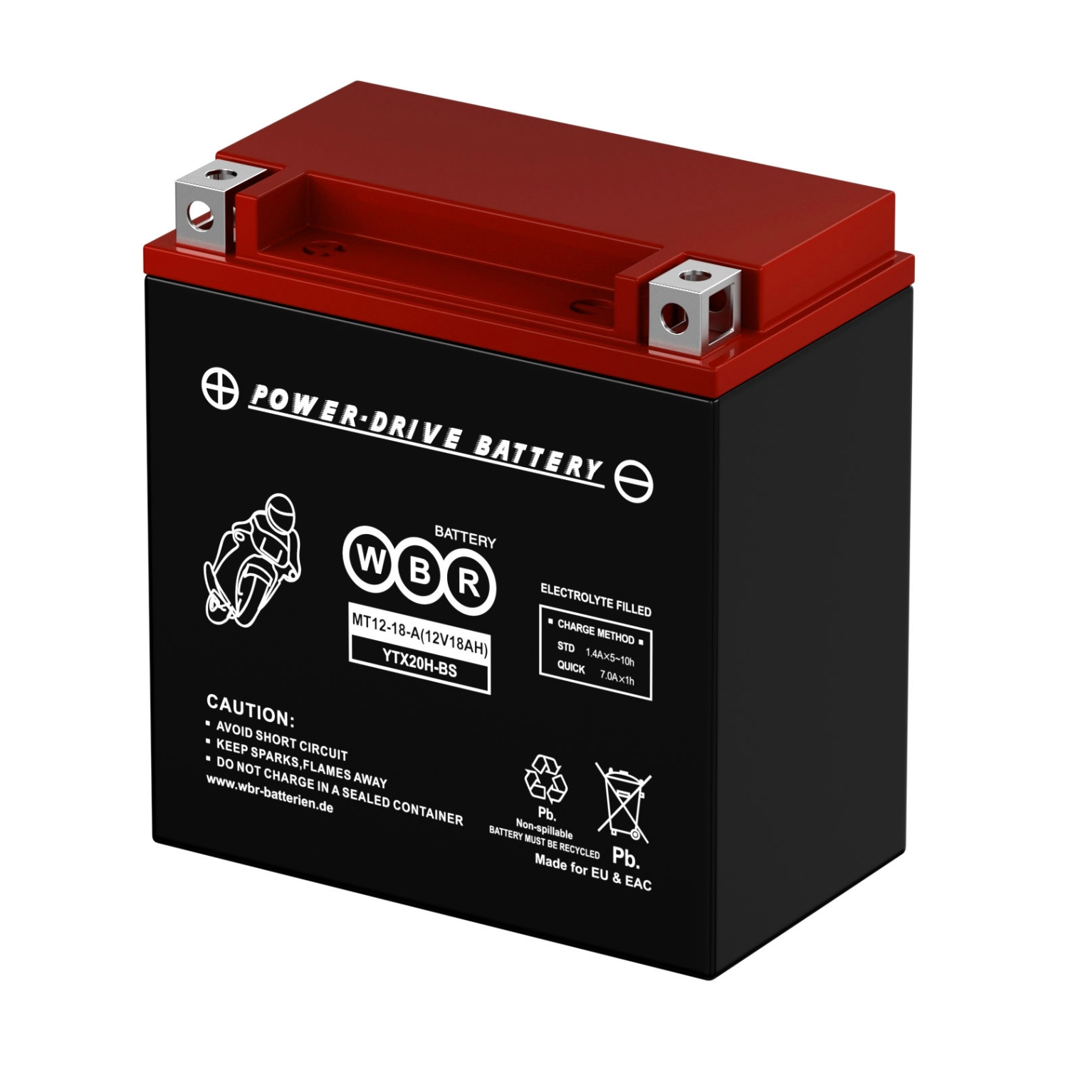 Аккумулятор WBR MT 12-18-А YTX20H-BS