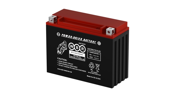 Аккумулятор WBR MT 12-20 YTX24HL-BS