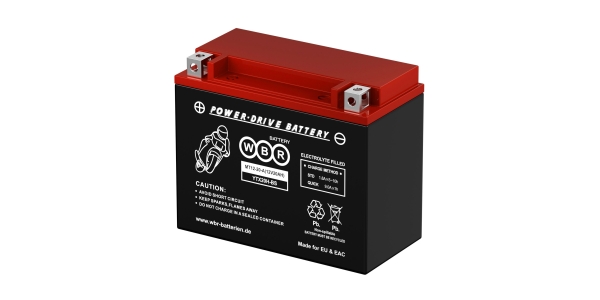 Аккумулятор WBR MT 12-20-A YTX20H-BS