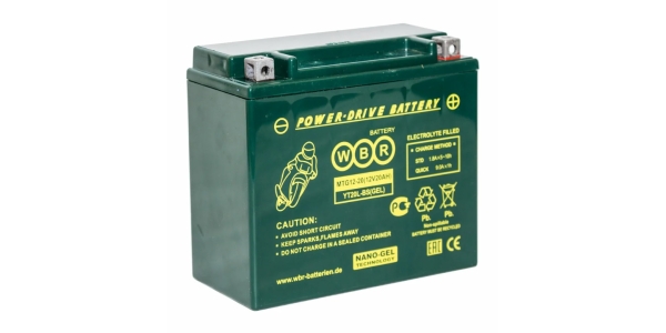 Аккумулятор WBR MTG 12-20 YT20L-BS(GEL)