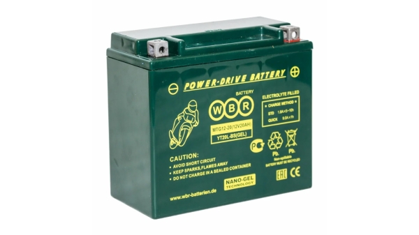 Аккумулятор WBR MTG 12-20 YT20L-BS(GEL)