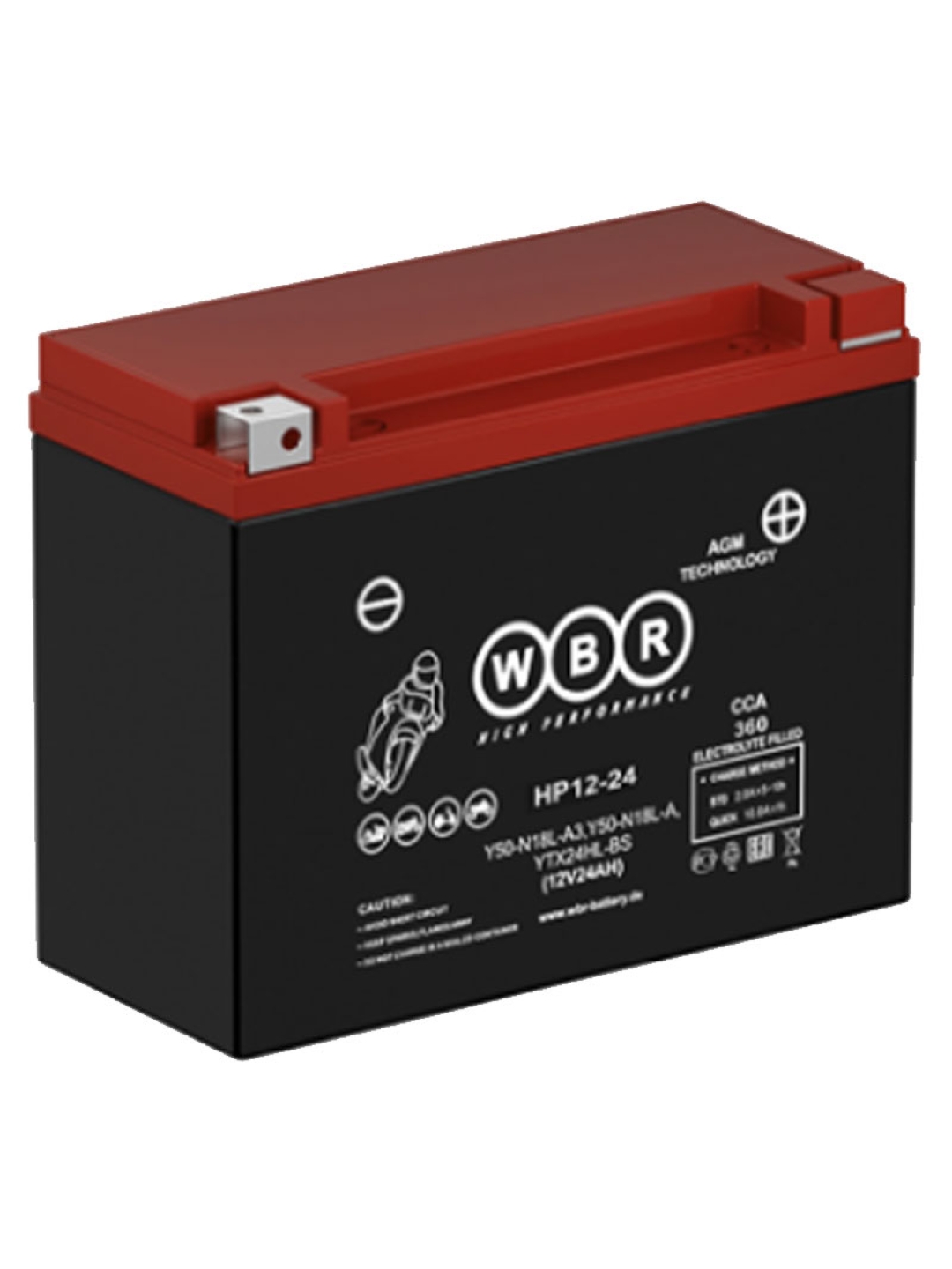 WBR HP 12-24 YTX24HL-BS