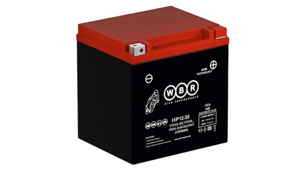 Аккумулятор WBR HP 12-30 YTX30L-BS