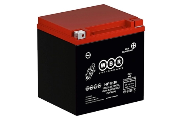 Аккумулятор WBR HP 12-30 YTX30L-BS