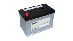 Vst Стандарт 90.1 (590 311 075) яп.ст/бортик, 90 Ач, прямая полярность, 303x173x220 мм, 750 Ампер — купить в Санкт-Петербурге