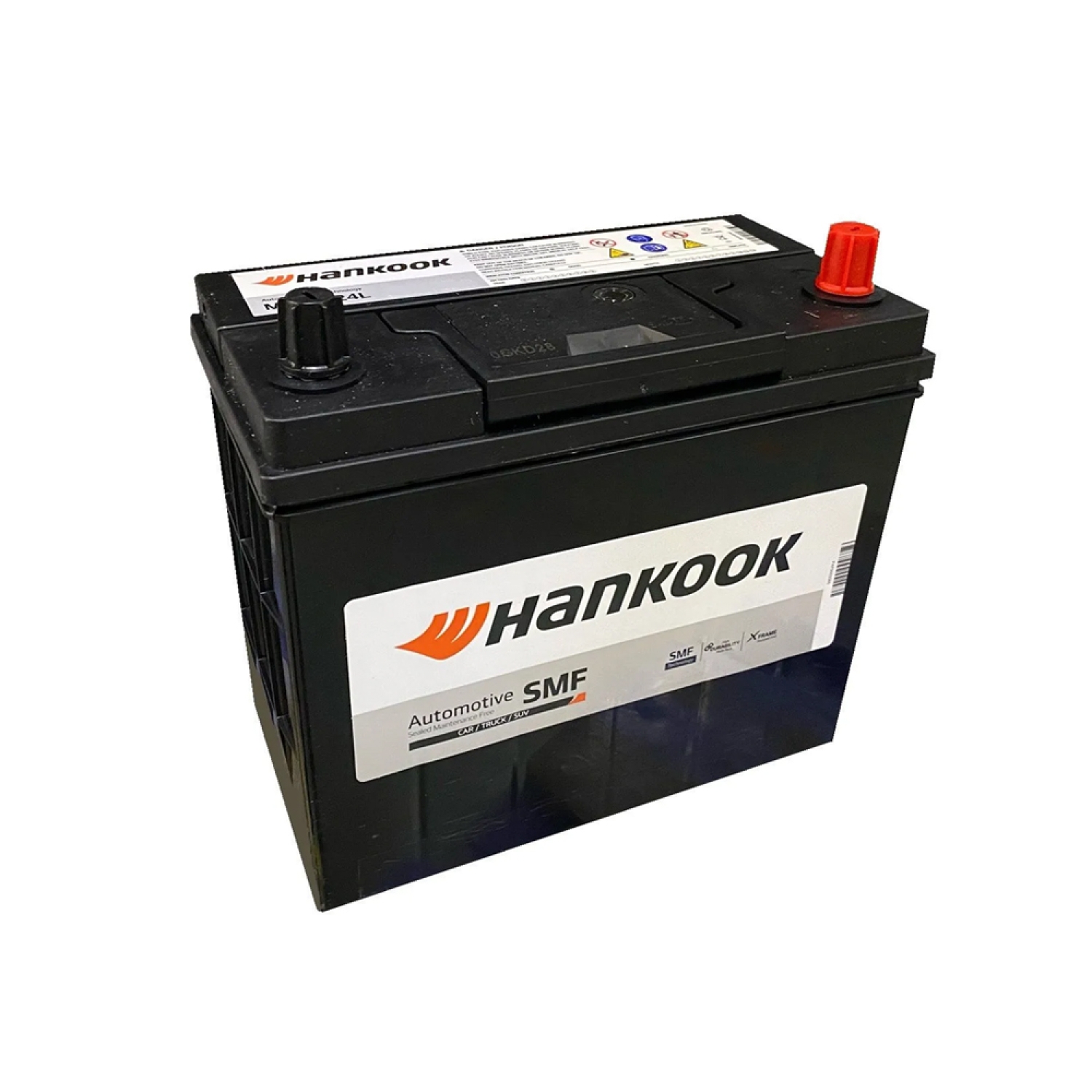 HANKOOK 45.0 (55B24L) тонк.кл., 45 Ач, обратная полярность, 230x130x225 мм, 430 Ампер — купить в Санкт-Петербурге