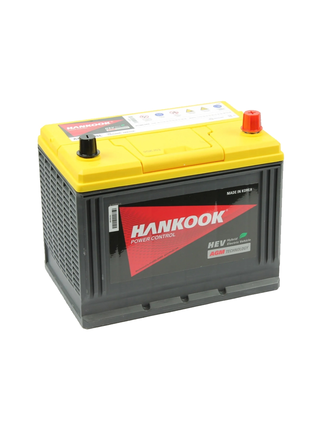 Аккумулятор HANKOOK AGM 75 Ач 65D26L Start-Stop Plus