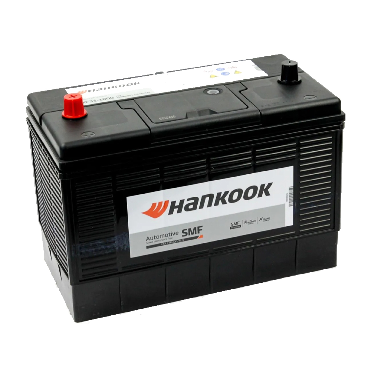 HANKOOK 31-1000 толст.клеммы, 105 Ач, универсальная полярность, 330x173x220 мм, 1000 Ампер — купить в Санкт-Петербурге