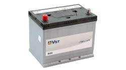 Vst Стандарт 70.1 (570 311 062) яп.ст/бортик, 70 Ач, прямая полярность, 260x173x220 мм, 620 Ампер — купить в Санкт-Петербурге