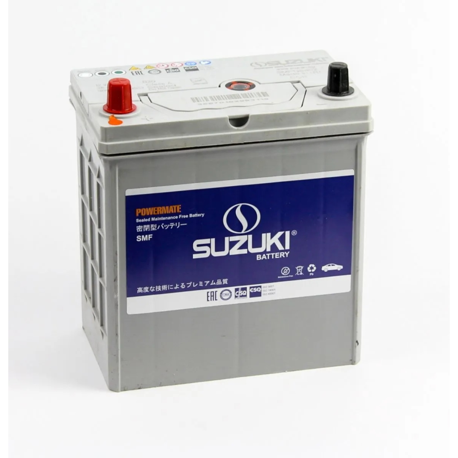 SUZUKI 35.1 (40B20R) тонк.кл., 35 Ач, прямая полярность, 197x129x227 мм, 305 Ампер — купить в Санкт-Петербурге