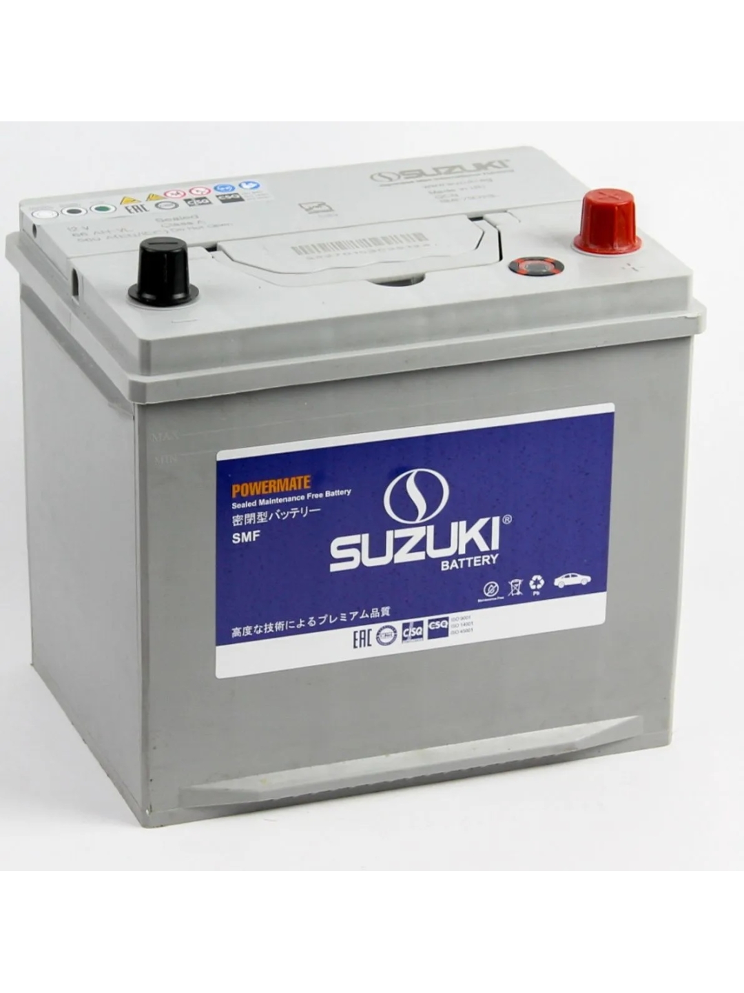 Аккумулятор SUZUKI 66 обр пол 75D23L бортик