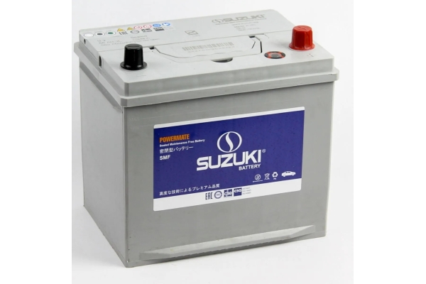 Аккумулятор SUZUKI 66.0 (75D23L) бортик