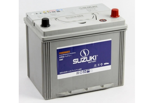 Аккумулятор SUZUKI 75.0 (90D26L) бортик