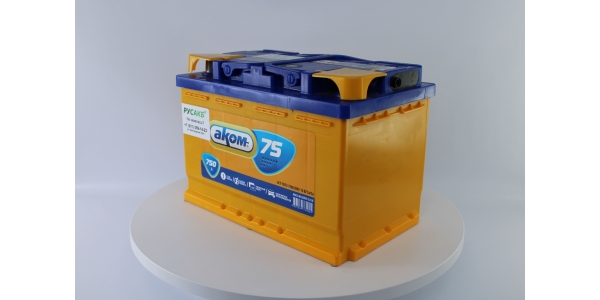 Аккумулятор Аком 75 обр. пол.