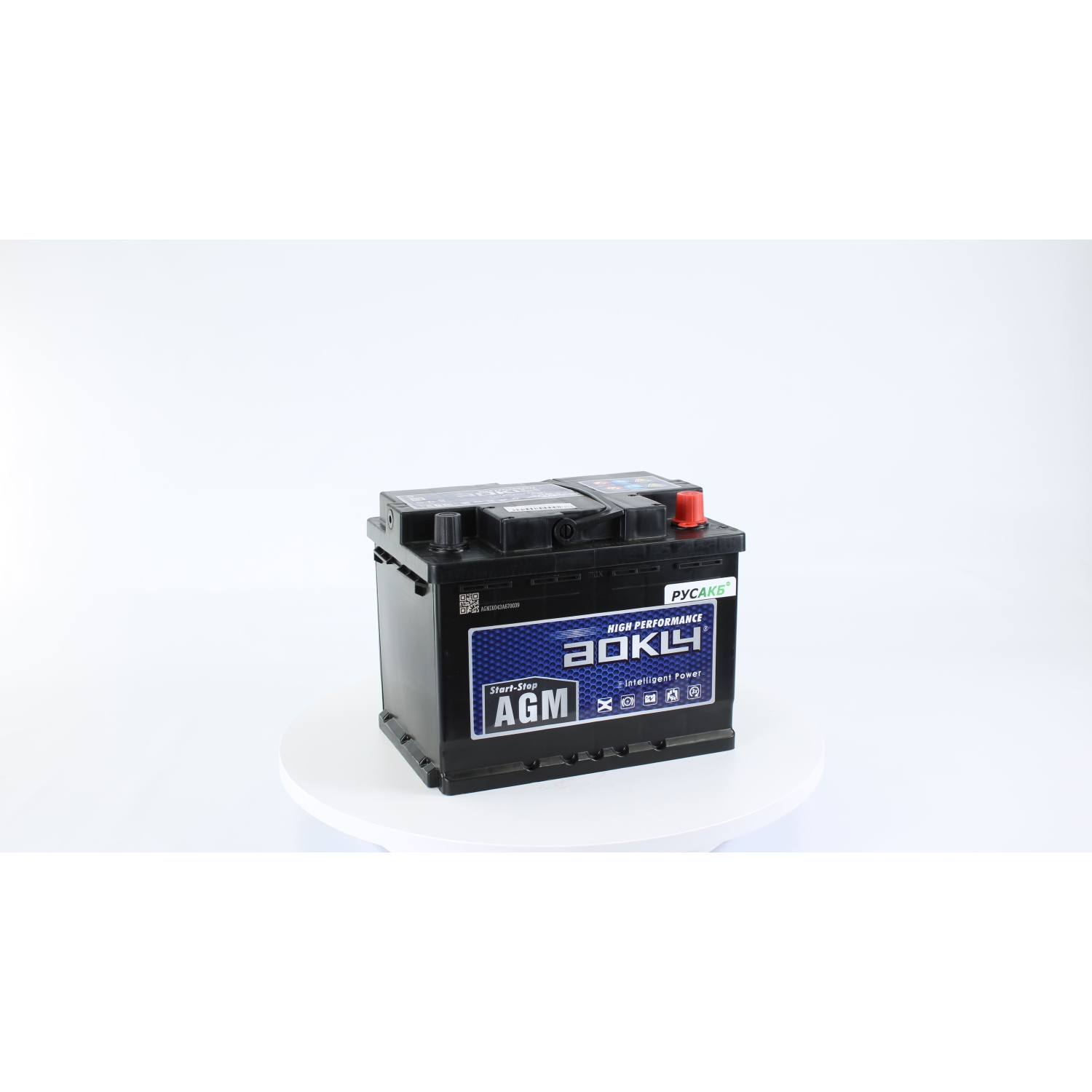 Aokly AGM 60, 60 Ач, обратная полярность, 242x175x190 мм, 770 Ампер — купить в Санкт-Петербурге