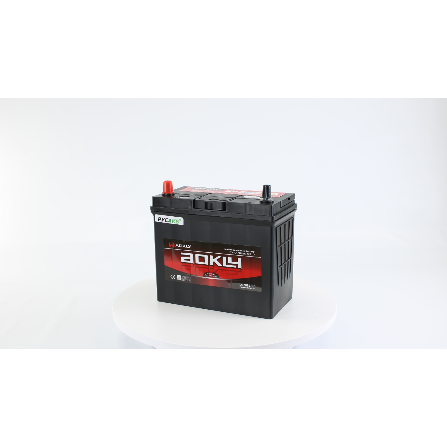 Aokly 65B24R, 50 Ач, прямая полярность, 238x129x227 мм, 470 Ампер — купить в Санкт-Петербурге