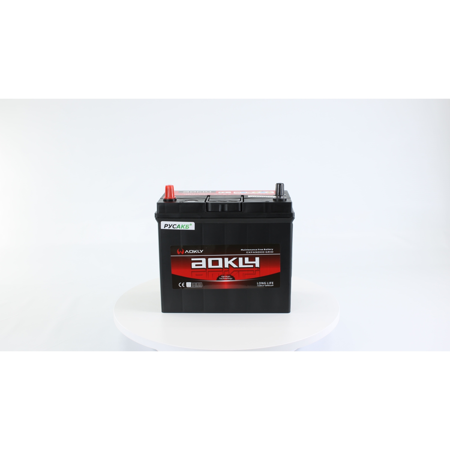 Aokly 65B24R, 50 Ач, прямая полярность, 238x129x227 мм, 470 Ампер — купить в Санкт-Петербурге