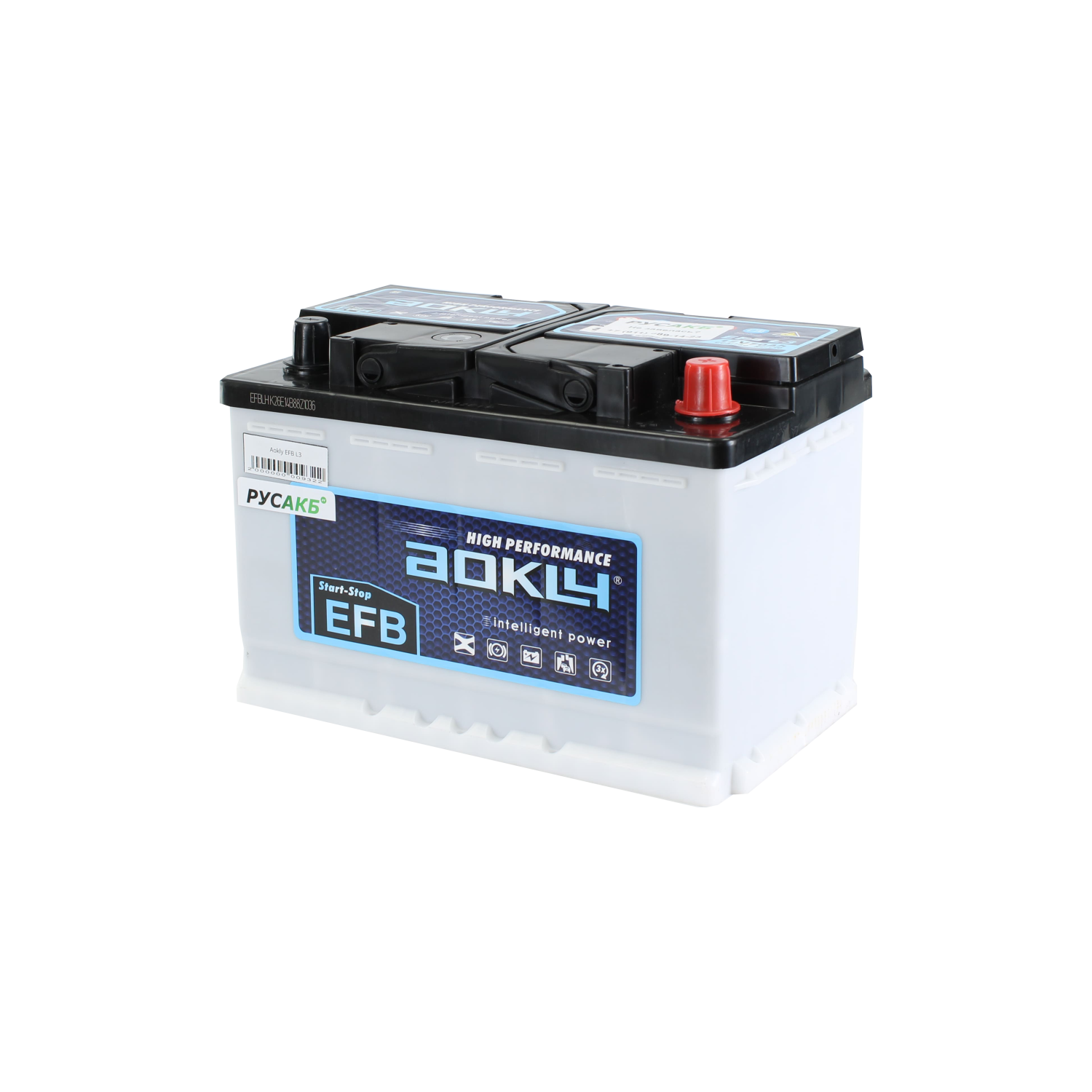 Aokly EFB L3, 70 Ач, обратная полярность, 278x175x190 мм, 780 Ампер — купить в Санкт-Петербурге