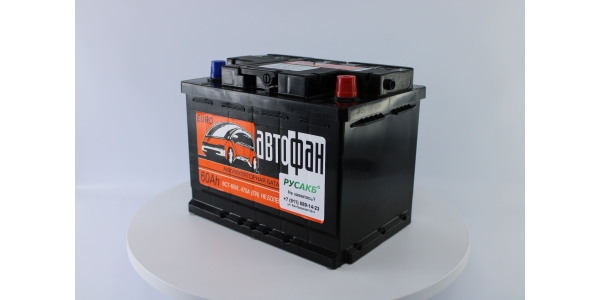 Аккумулятор Автофан 60 обр пол