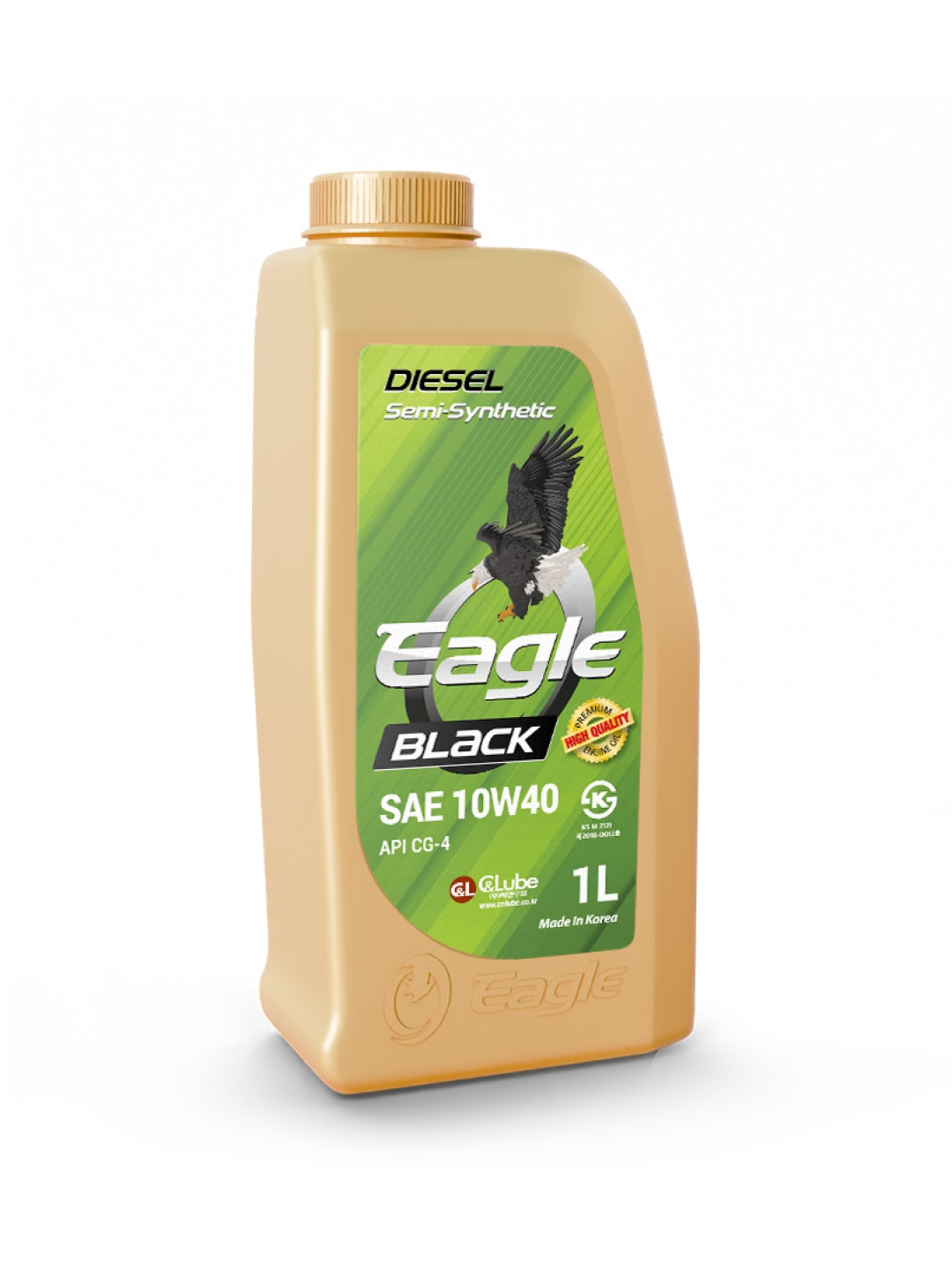 BLACK EAGLE Diesel Semi-Synthetic 10W40 API CG-4 1L