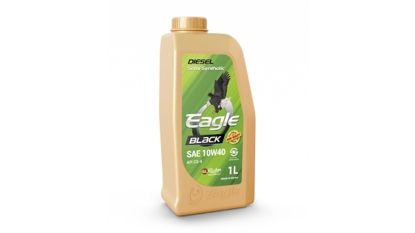 Аккумулятор BLACK EAGLE Diesel Semi-Synthetic 10W40 API CG-4 1L