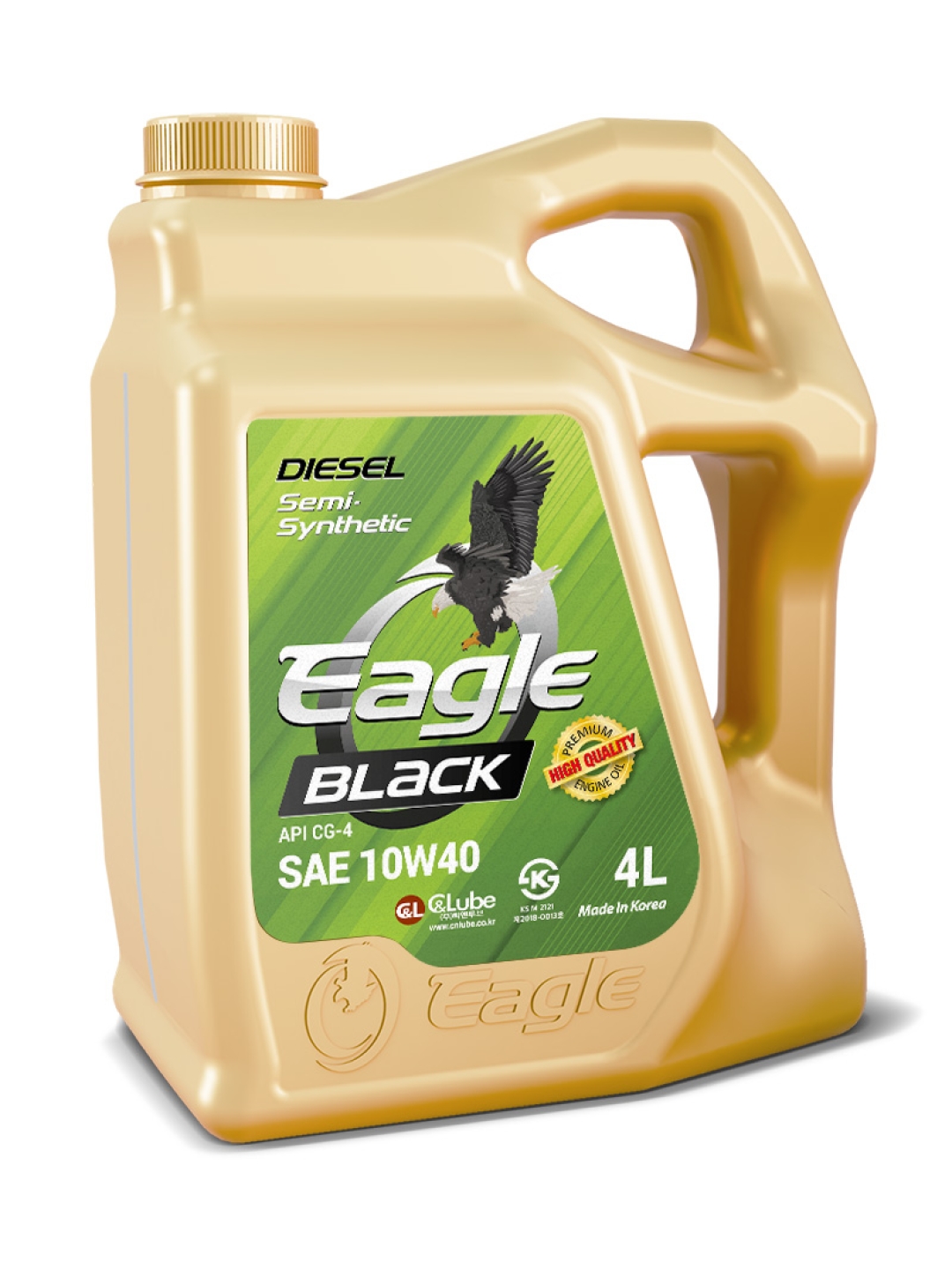 BLACK EAGLE Diesel Semi-Synthetic 10W40 API CG-4 4L