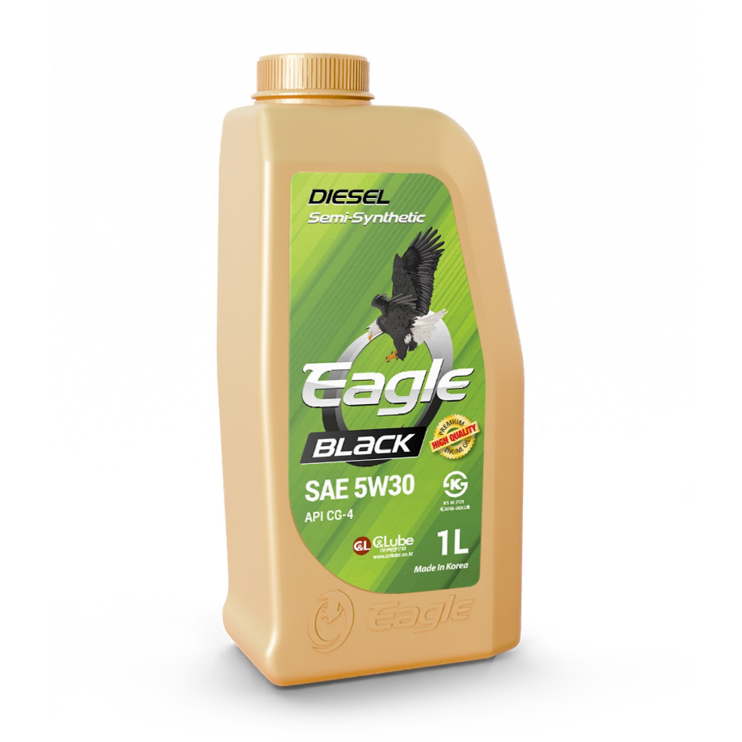 Аккумулятор BLACK EAGLE Diesel Semi-Synthetic 5W30 API CG-4 1L